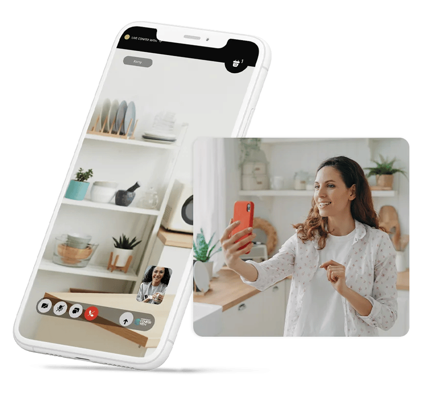live-video-shopping-furniture-confer-with